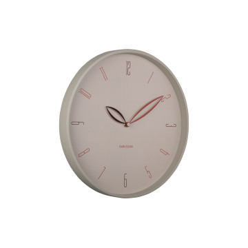 Nástenné hodiny Petals Karlsson KA6012WG, 40cm